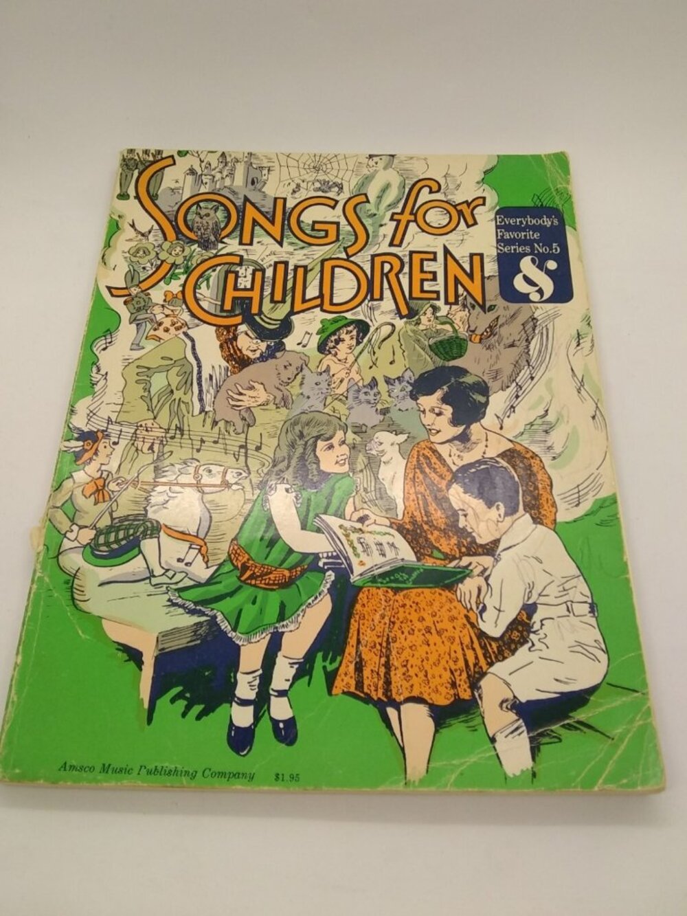 Vtg Songs for children Music Book